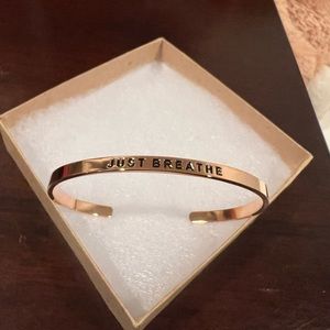 Boutique “JUST BREATHE” bangle